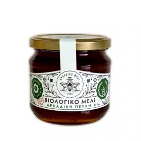 Βιολογικό Μέλι Αρκαδικής Πεύκης «Αρκαδικό Μέλι» 450γρ