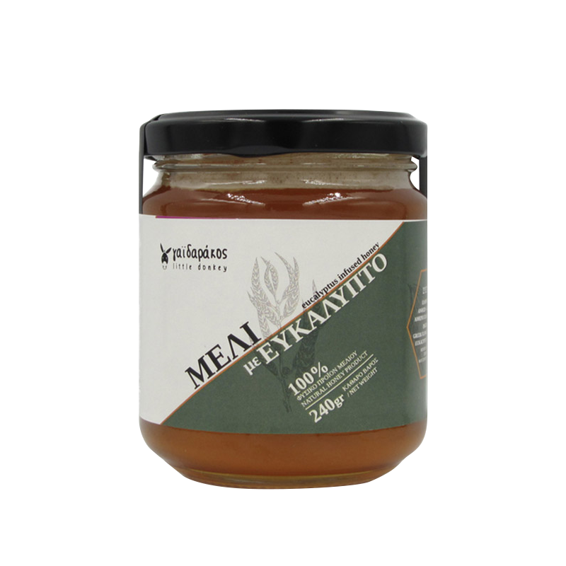 Μέλι με αιθέριο έλαιο Ευκαλύπτου «Γαΐδαράκος» 240γρ