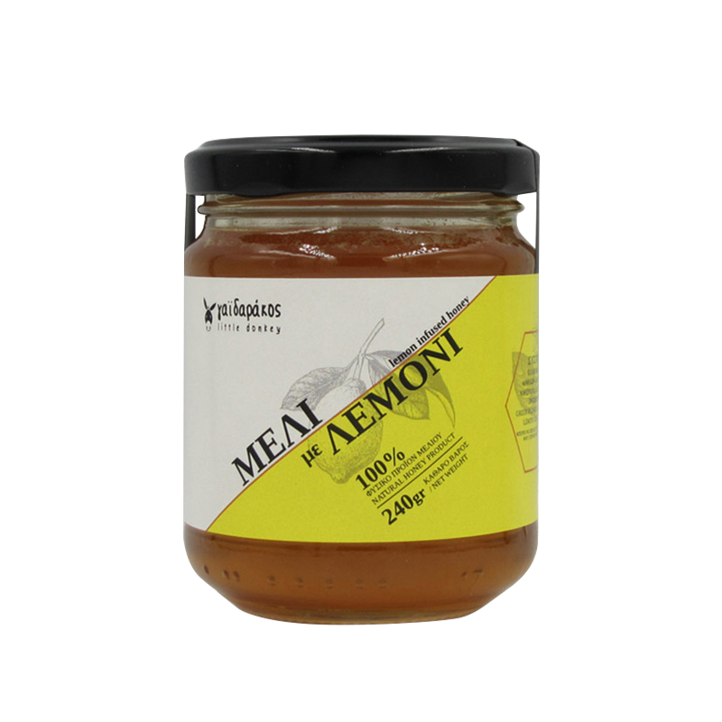 Μέλι με αιθέριο έλαιο Λεμονιού «Γαΐδαράκος» 240γρ