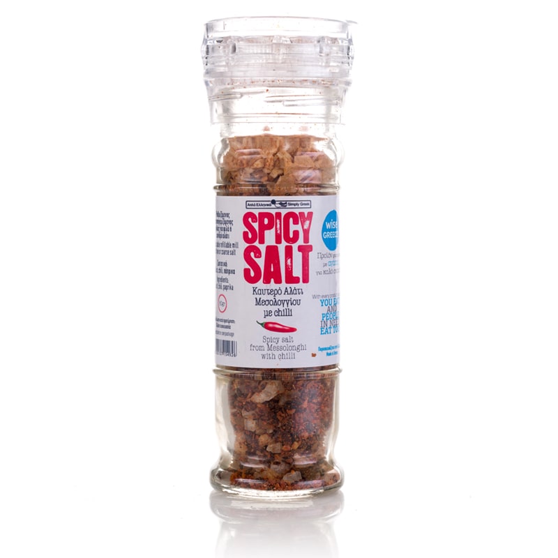 Spicy Salt «Simply Greek for WISE Greece» 85γρ Spicy Salt «Simply Greek for WISE Greece» 85γρ